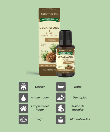 Aceite Esencial Cedro