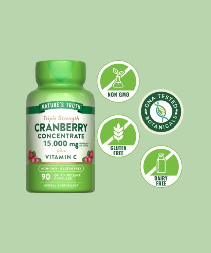 Concentrado de Cranberry 15000 mg plus Vitamina C