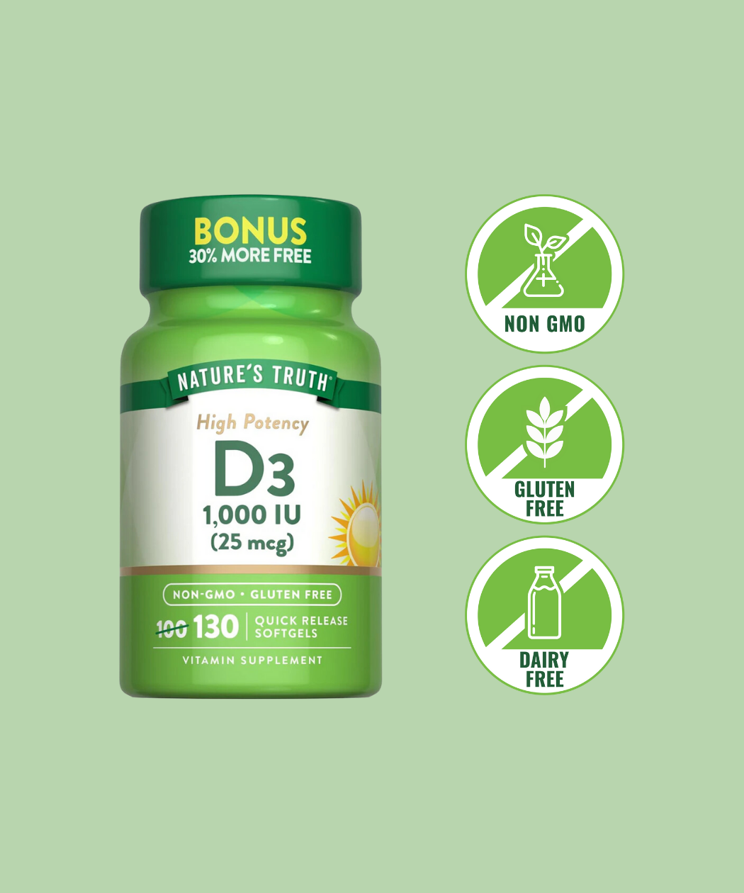 Vitamina D-3 1000 UI