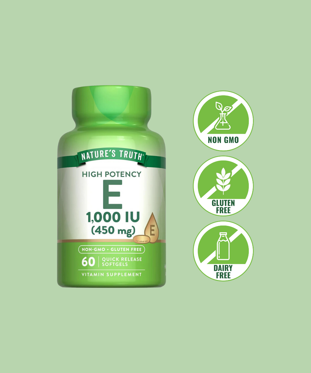 Vitamina E-1000 UI x60