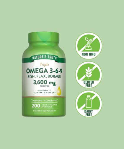 Triple Omega 3-6-9 3600 mg x200