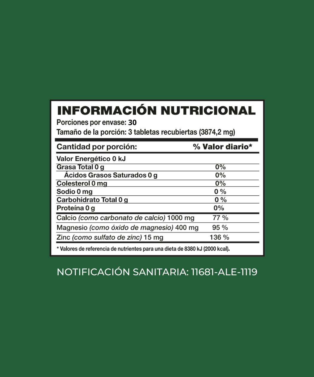 Calcio, Magnesio y Zinc - Imagen 2