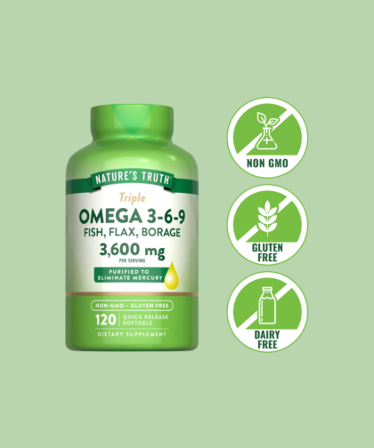 Triple Omega 3-6-9 3600 mg x120